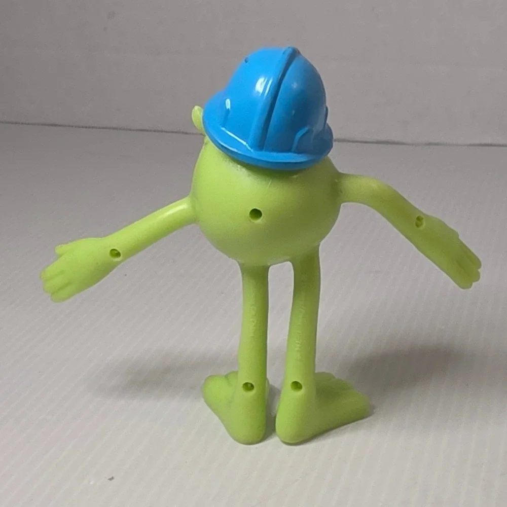 Disney Pixar Mike Wazowski‎ Figure Small Green Good Kellogg Co Cereal Toy